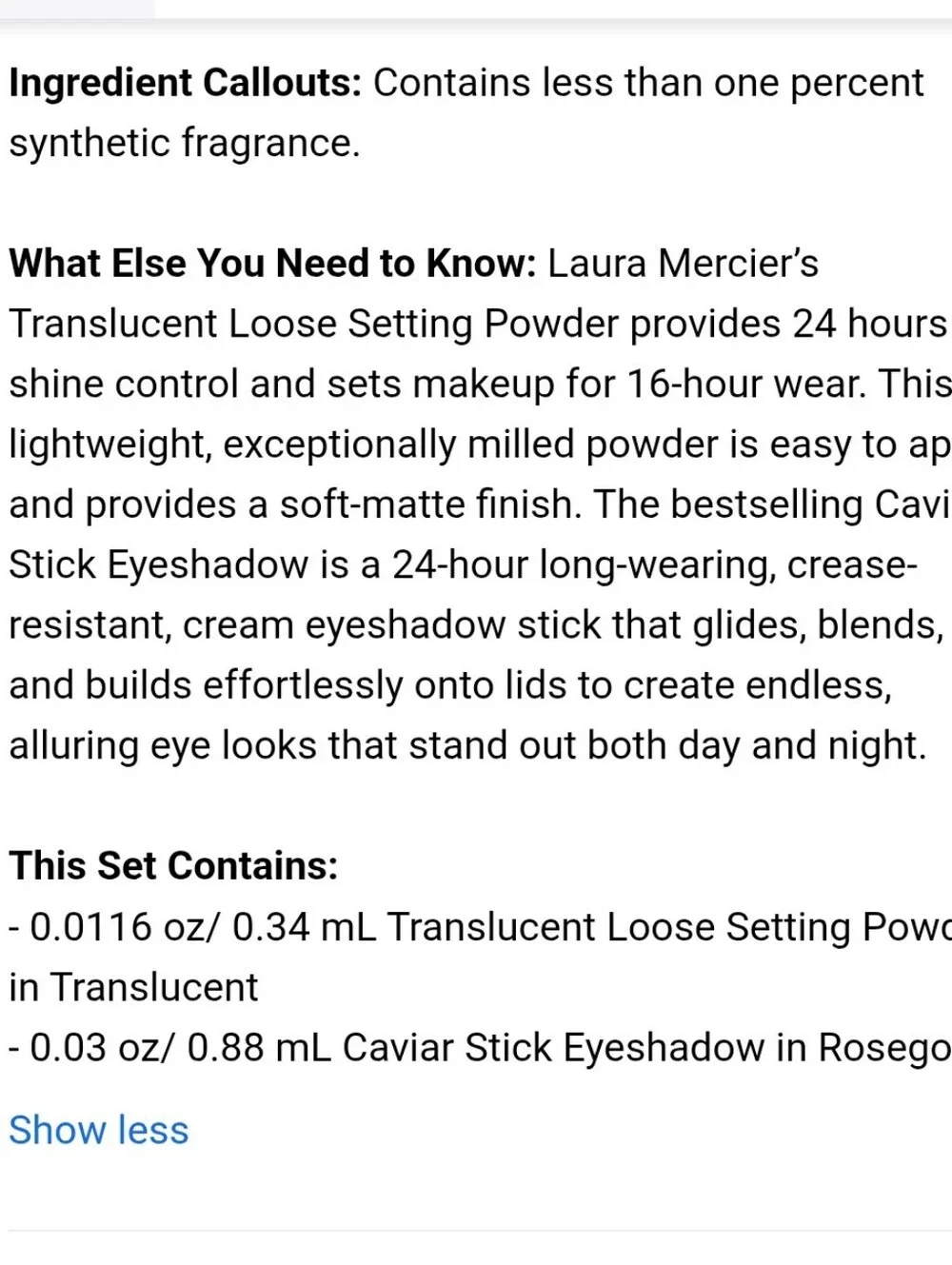 Laura Mercier Artistry Icons Set - Setting powder + eyeshadow - rosegold